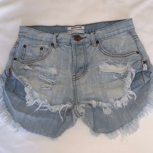 One Teaspoon Bandit shorts